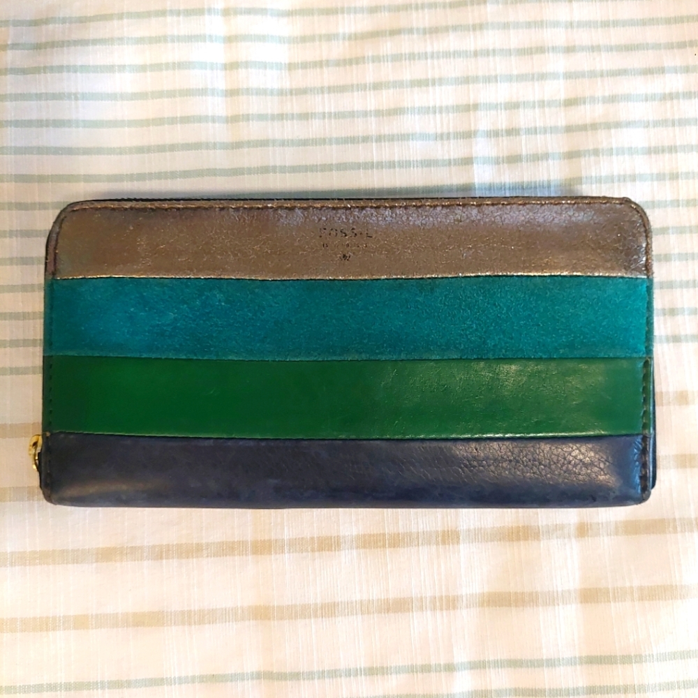 Fossil Patchwork Wallet